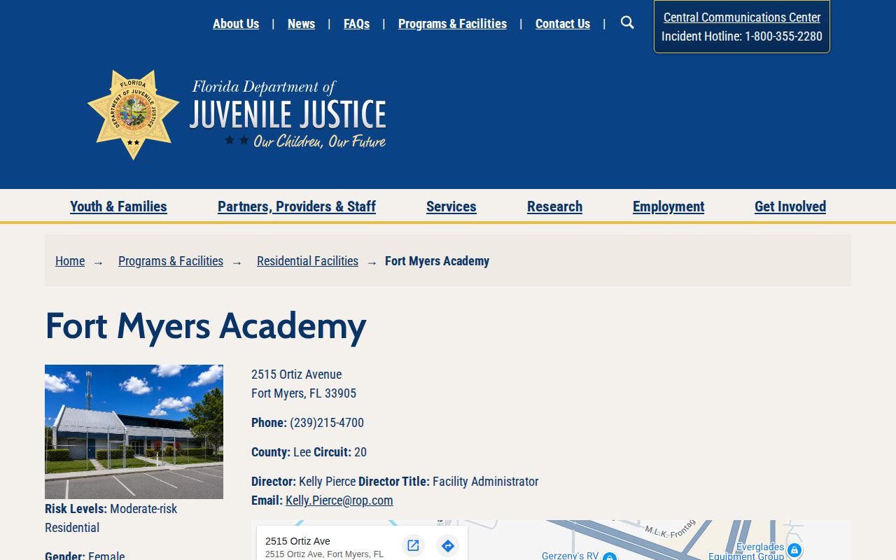 Fort Myers Academy authorized transition record source
