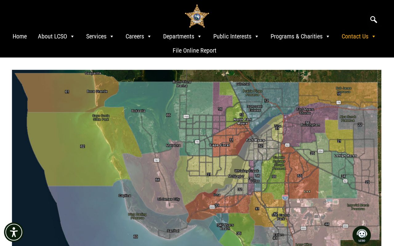 Lee County Juvenile Assessment Center processing and release contact